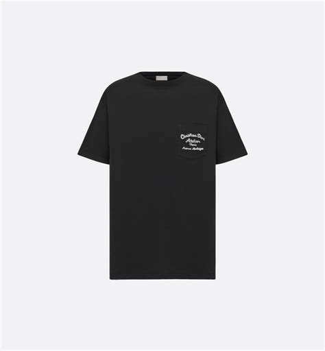 t shirt dior donna|christian dior black shirt.